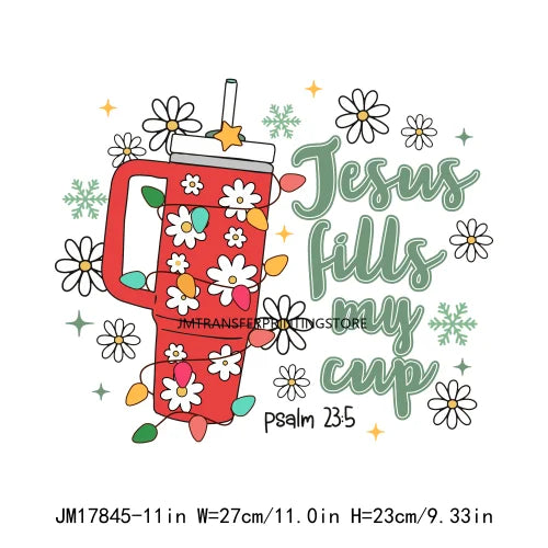 All I Need Is Cozy Winter Drink Coffee Lover Coquette Christmas Iron on Washable DTF Transfer Sticker Ready to Press for Hoodies