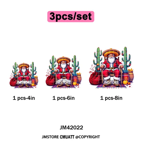 Tis The Season Pan Dulce Mexican Xmas Tuki Donkey Spanish Christmas Latin Iron on DTF Transfers Stickers Ready to Press for Text