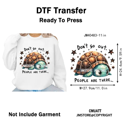 Funny Animal Snarky Inspire Quotes Dog Cat Sarcastic Saying Iron on DTF Washable Transfers Stickers Ready to Press for Clothes
