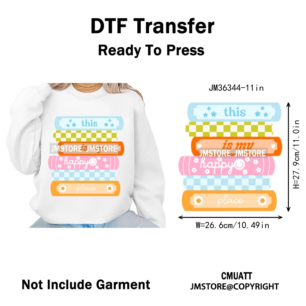 Coffee Mom Club Girlie Drink Reading Motivational Positive Quotes Iron on DTF Heat Transfers Stickers Ready to Press for Clothes