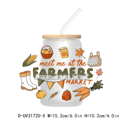 Fall Pumpkin Spice Cozy Readers Bookish Club UV DTF Transfer Stickers Decals For Libbey Cold Cups Mugs Tumbler Waterproof Craft