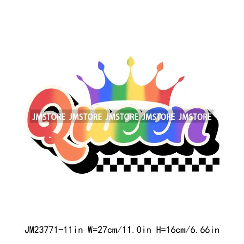 Colorful Pride Month LGBTQ Rainbow Butterfly Straight Against Hate Love Is Love Iron On DTF Transfer Stickers Logos For Clothing