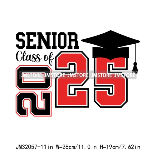 Class Of 2025 Season Coquette School Senior Year Our Final Chapter Iron On DTF Transfers Stickers Ready To Press For Hoodies