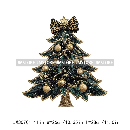 Tis The Season To Be Coquette Merry Christmas Tree Farm Fresh Light Iron On DTF Transfers Stickers Ready To Press For Hoodies