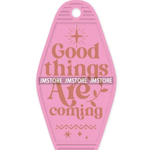 Make Today Awesome Amazing High Quality WaterProof UV DTF Sticker For Motel Hotel Keychain Positive Inspirational Saying