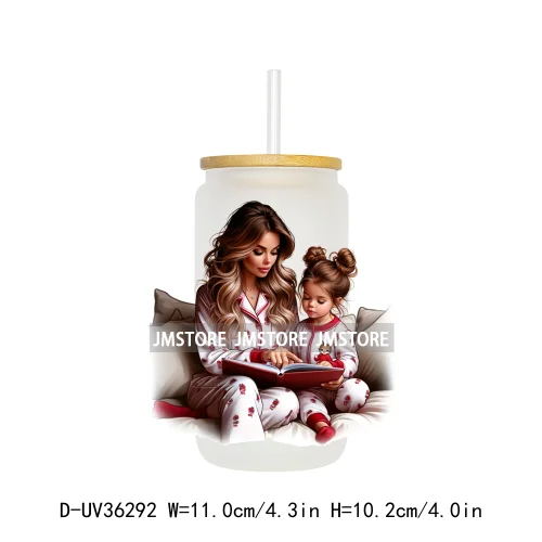 Mother And Daughter Mother's Day UV Sticker Decals For Libbey Cold Cups Mugs Tumbler Transfer Stickers Waterproof Custom Logo