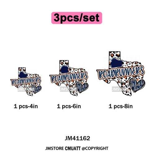Faux Glitter Leopard Game Day American Football Sport Coquette Iron on Washable DTF Transfer Stickers Ready to Press for Clothes
