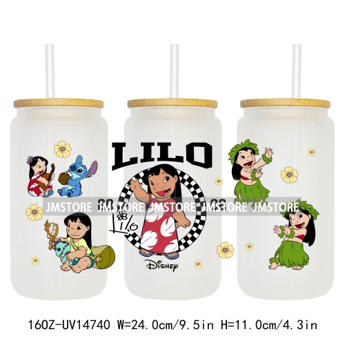 Birthday Cartoon Kids Friendship UV DTF Stickers Ready to Transfer Cup Wrap Custom Labels For Libbey Can Glass Tumblers Mugs
