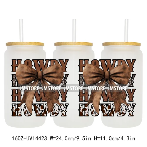 Floral Best Mom Ever Mama Life UV DTF Wraps Transfer Sticker Selfadhesive Waterproof For 16OZ Libbey Glass Can Tumbler