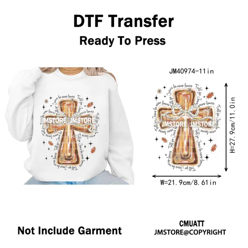 Trendy Give Thanks Coquette Gobble Turkey Bow Girly Fall Blessed Iron on DTF Heat Transfers Stickers Ready to Press for Clothing