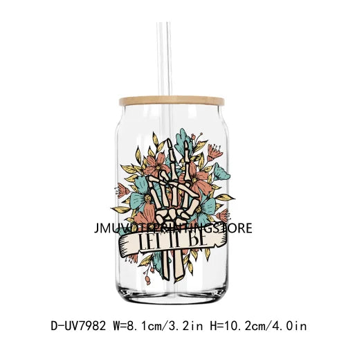 Mental Health Positive Motivational Matter UV DTF Transfer Stickers Decals For Libbey Cold Cups Mugs Tumbler Waterproof DIY Logo