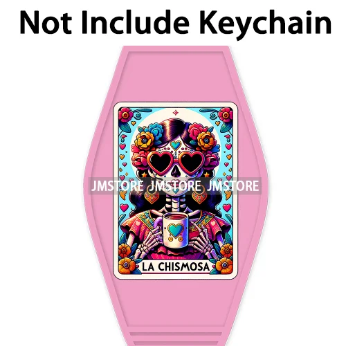 Latina Chicano Mexican Tarot Card The Evil Eye High Quality WaterProof UV DTF Stickers For Motel Hotel Keychain Little Mermaid