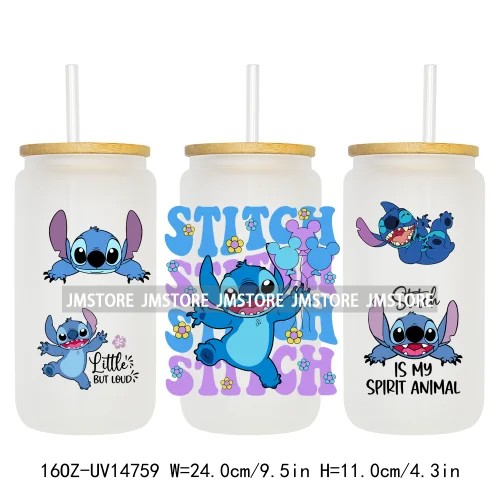 Birthday Cartoon Kids Friendship UV DTF Stickers Ready to Transfer Cup Wrap Custom Labels For Libbey Can Glass Tumblers Mugs