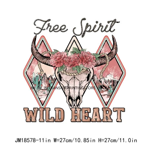 Stuck On You Cactus Free Spirit Wild Heart Cupid Find Me A Cowboy Howday Valentine XOXO Love DTF Transfers Printing For Clothes