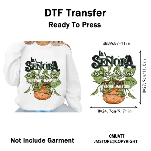 Mexican Culture Halloween Vibes Spanish Cafecito Viva Design Iron on DTF Washable Transfers Stickers Ready to Press for Hoodies