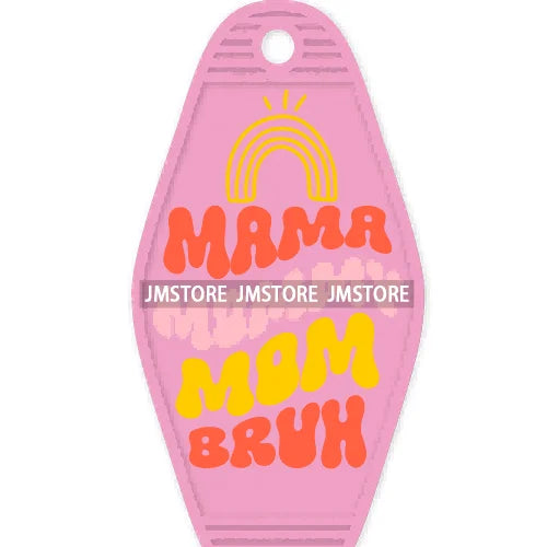 Good Moms Say Bad Words High Quality WaterProof UV DTF Sticker For Motel Hotel Keychain Positive Motivational Saying