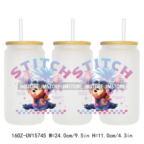 Magical Cartoon Coquette Summer UV DTF Stickers Ready to Transfer Cup Wrap Custom Labels DIY Craft For Libbey Glass Can Tumbler