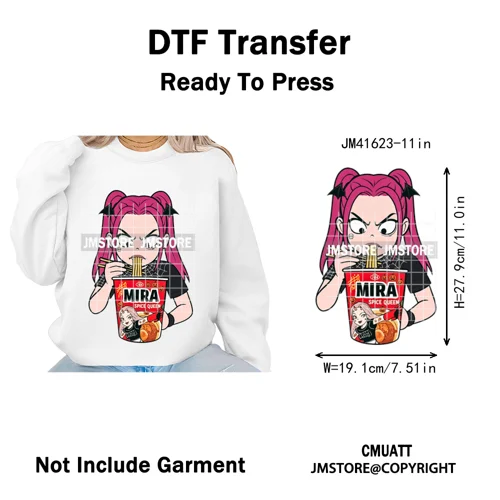 Happy Hunting Halloween Kpop Pumpkin Witch Boys Girl Dinner Iron on DTF Washable Transfers Stickers Ready to Press for T-shirts