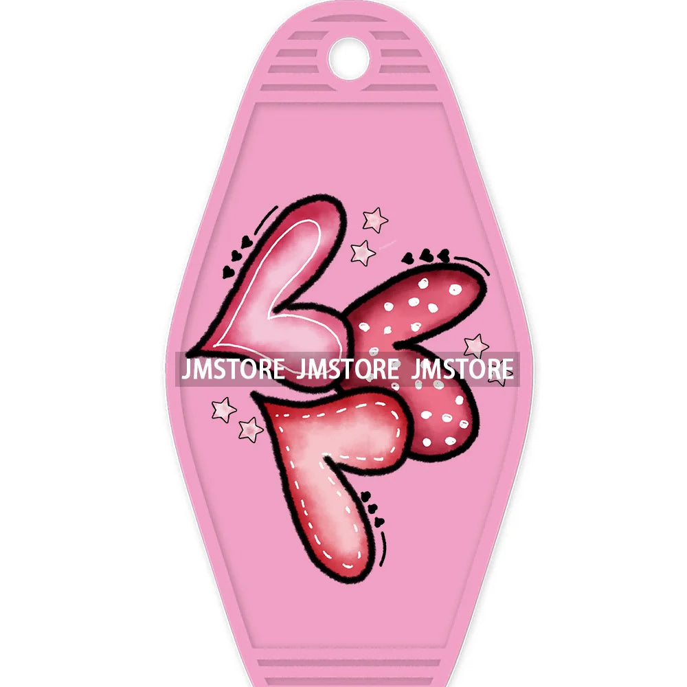 Loved To Death Skeleton Rose High Quality WaterProof UV DTF Stickers For Motel Hotel Keychain Blanks XOXO Valentines Day