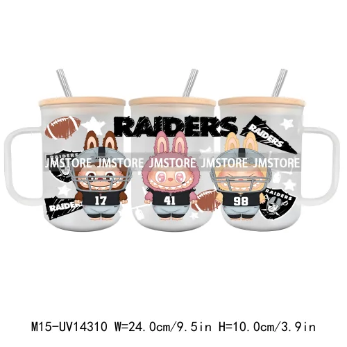 Sports Cartoon Characters UV DTF Cup Wrap Ready To Apply Waterproof High Quality Custom Prints For 15OZ Glass Mug Cup Tumbler