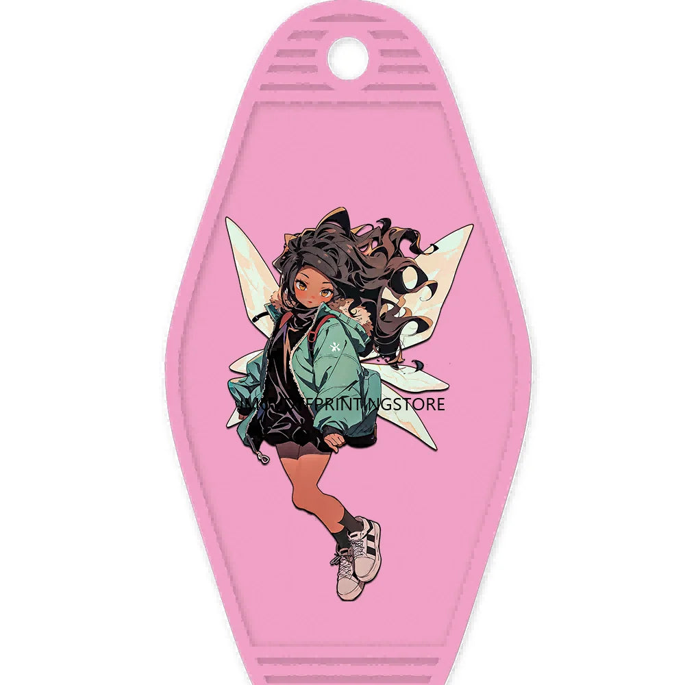 Black Girl Magic High Quality WaterProof UV DTF Sticker For Motel Hotel Keychain Urban Street  Girls Life