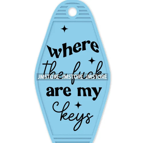 In My Teacher Era High Quality WaterProof UV DTF Sticker For Motel Hotel Keychain Funny Teaching Mode