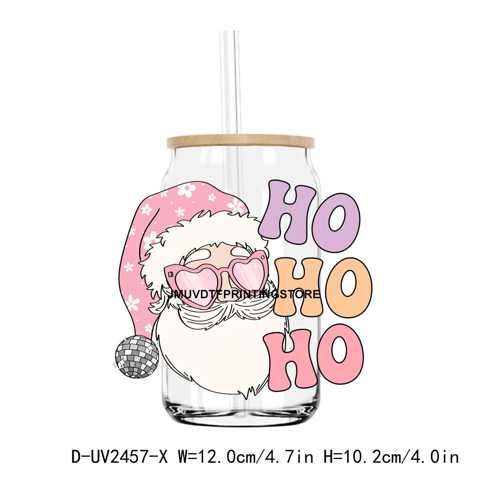 There's Some Ho's Ho's Ho's In This House UV DTF Transfer Stickers Decals For Libbey Cold Cups Mugs Tumbler Waterproof DIY Craft