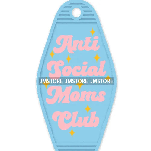 Good Moms Say Bad Words High Quality WaterProof UV DTF Sticker For Motel Hotel Keychain Positive Motivational Saying