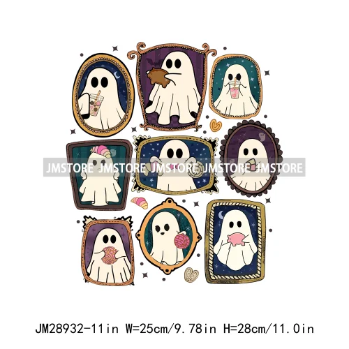 Cute Aqui Espantan Mexican Ghost Creepy Conchita Era Conchas And Cucuys Iron On DTF Transfer Stickers Ready To Press For Hoodies