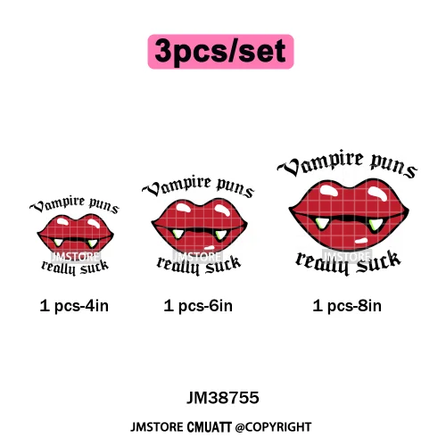 Cute Boos Ghost Pumpkin Halloween Season Thermal Printing Iron on DTF Washable Transfers Stickers Ready to Press for Textile