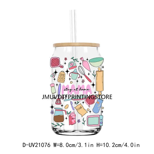 Medical Career UV DTF Transfers Stickers Decals For Libbey Cold Cups Mugs Tumbler Job Nurse Dental Assistant Waterproof DIY Logo