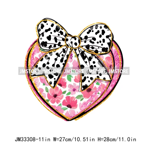 Hello Valentine Christian Jesus Love Floral Coquette Cupid XOXO Iron On DTF Transfer Stickers Ready To Press For Hoodies Bags