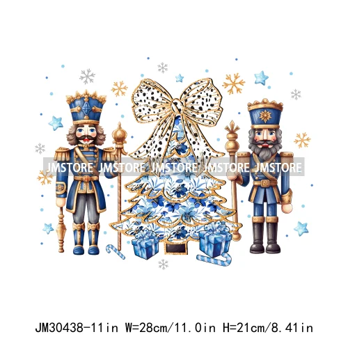 Faux Glitter Merry Christmas Season Merry And Bright Santa Baby Decals Iron On DTF Transfers Stickers Ready To Press For T-shirt