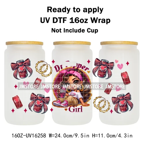 Mexican Culture Drinks Tequila Evil Eye 16OZ UV DTF Cup Wrap Ready To Apply Waterproof Transfer Stickers For Libbey Glass Can