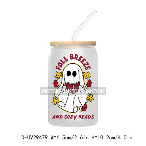 Mama Coquette Bow Bat Halloween Season UV DTF Transfer Stickers Decals For Libbey Cold Cups Mugs Tumbler Custom Spooky Ghost