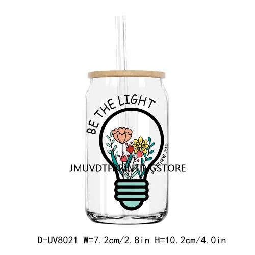 Mental Health Positive Motivational Matter UV DTF Transfer Stickers Decals For Libbey Cold Cups Mugs Tumbler Waterproof DIY Logo