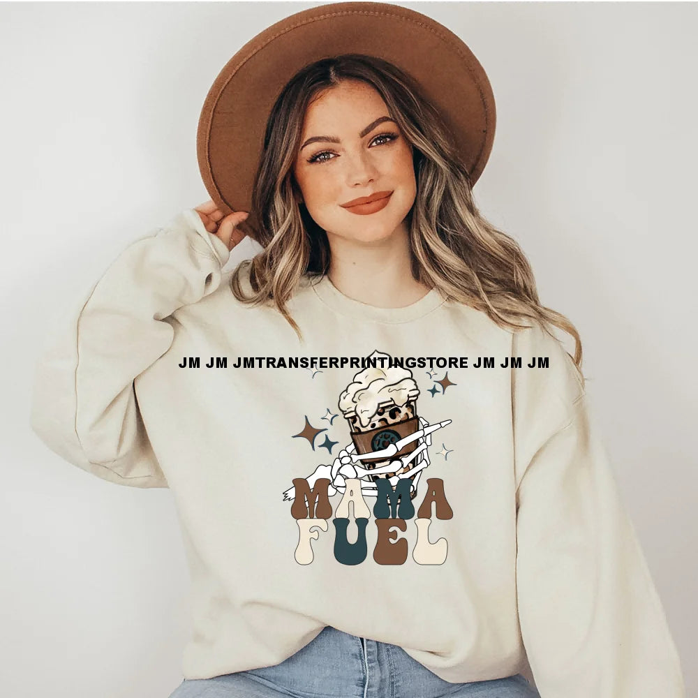 Latina Mexican Chingona Chicana Mom Sayings Hay Comida En La Cas Porque Soy Tu Madre Y Punto DTF Transfer Stickers For Hoodies