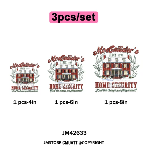 Retro Coquette Bows Holiday Christmas Movie Cartoon Kids Lover Iron on DTF Washable Transfer Stickers Ready to Press for Garment