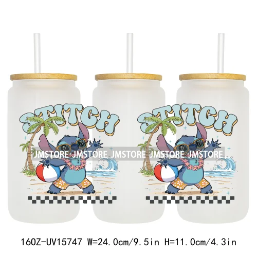 Magical Cartoon Coquette Summer UV DTF Stickers Ready to Transfer Cup Wrap Custom Labels DIY Craft For Libbey Glass Can Tumbler