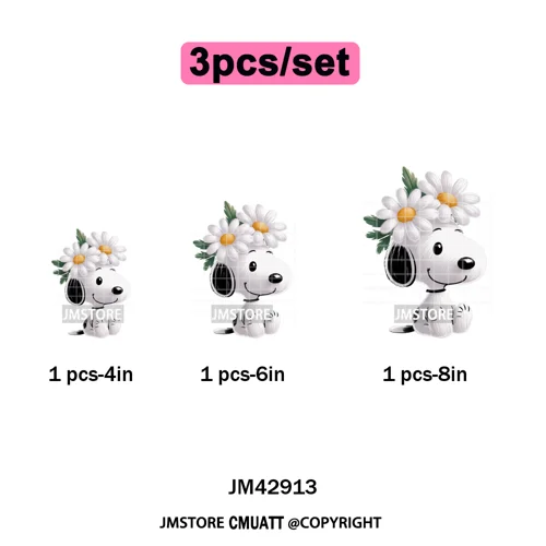 Scarf Christmas Cartoon Movie Mouse Friends Faux Yarn Embroidery Iron on DTF Transfers Stickers Ready to Press for Sweatshirts