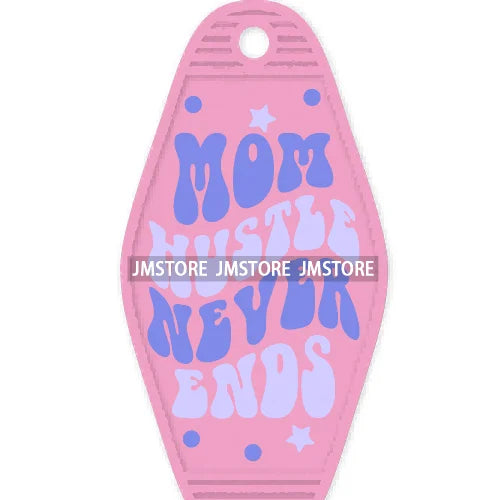 Good Moms Say Bad Words High Quality WaterProof UV DTF Sticker For Motel Hotel Keychain Positive Motivational Saying