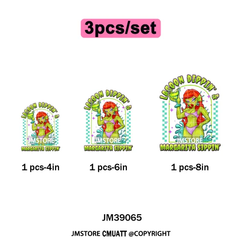 Spooky Scary Vibes Cartoon Halloween Ghost Designs Iron on DTF Washable Heat Transfers Stickers Ready to Press for Textile Bags