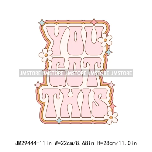 Funny Mental Health Good Vibes Best That Culd Happen Inspirational Positive Quotes Iron On DTF Transfers Stickers  For Clothing