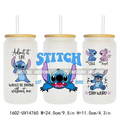 Birthday Cartoon Kids Friendship UV DTF Stickers Ready to Transfer Cup Wrap Custom Labels For Libbey Can Glass Tumblers Mugs