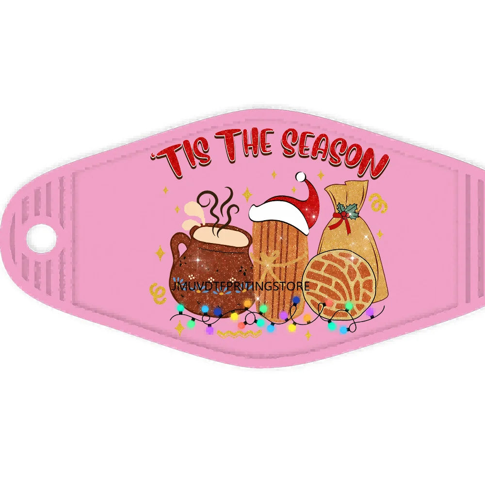 All I Want For Christmas Is Pan Dulce High Quality WaterProof UV DTF Sticker Logo For Motel Hotel Keychain Latina Culture