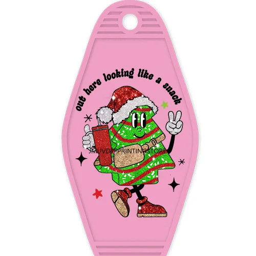 Have A Cup Of Christmas Cheer High Quality WaterProof UV DTF Sticker For Motel Hotel Keychain Merry And Bright Cozy Season