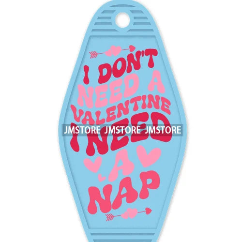 Do What Make You Happy High Quality WaterProof UV DTF Sticker For Motel Hotel Keychain Fries Before Guys Valentine's Day Quotes