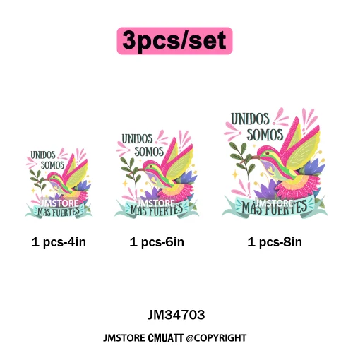 Funny Mexican Self-Love Latina Amor Propio Era Inverted Washable Iron on DTF Transfers Stickers Ready to Press for Sweatshirts