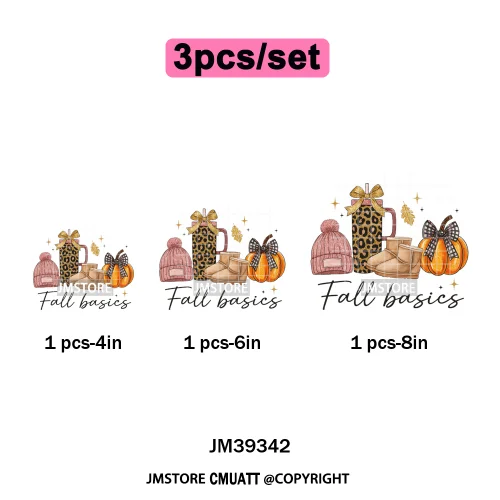 Fall Into Reading Sunflower Pumpkin Coquette Autumn Season Vibes Iron on DTF Heat Transfers Stickers Ready to Press for T-shirts