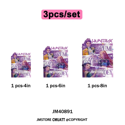Kpop Movie Style Soda Pop Demon Inspired Movie Girl Dinner Iron on DTF Washable Transfers Stickers Ready to Press for Hoodies